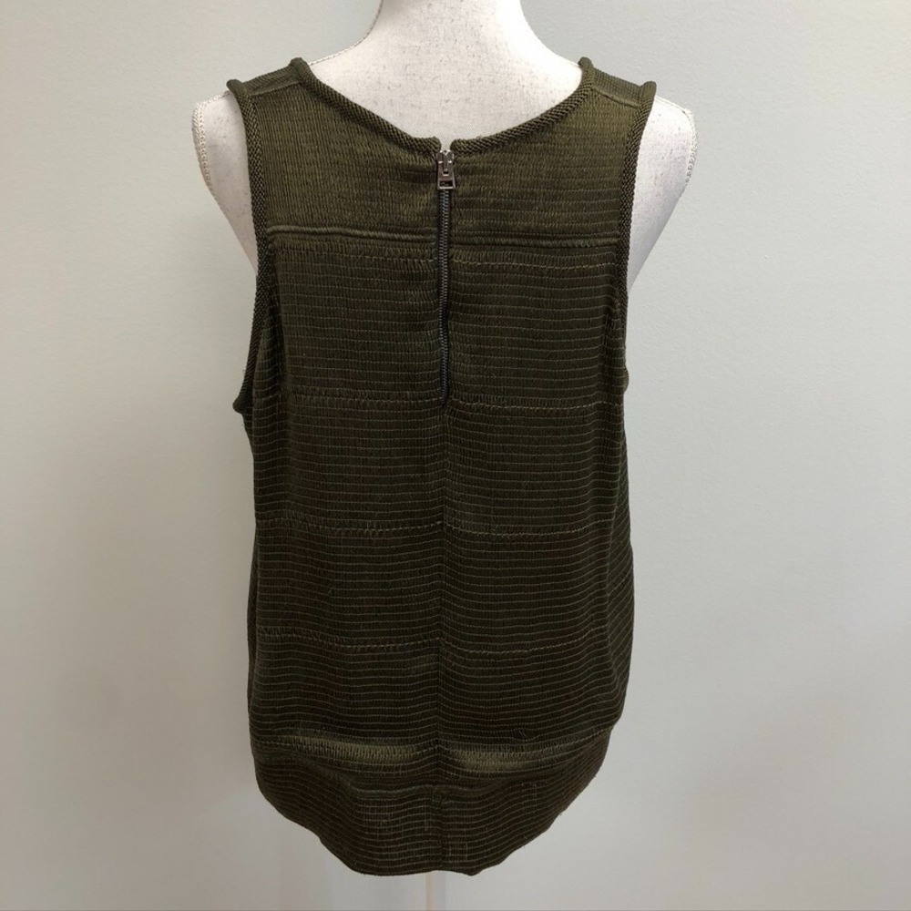 Tom Ford Olive Green Knit Top- Women - Picture 7 of 16